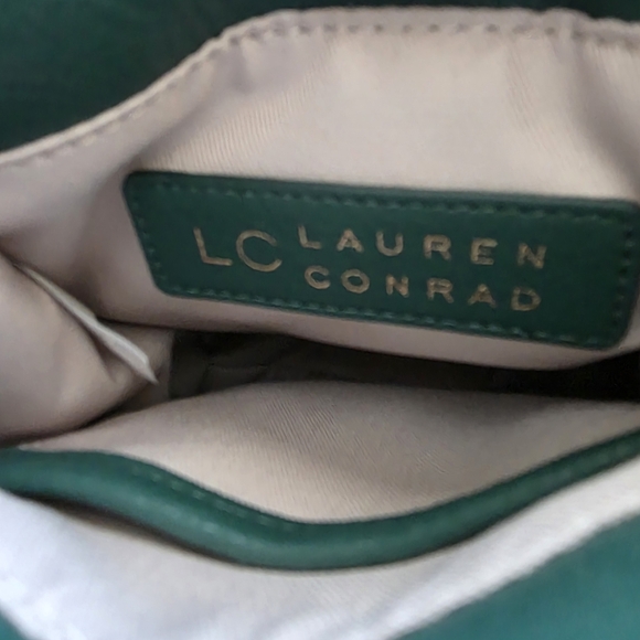 LC Lauren Conrad Green Crossbody Bag NEW - Picture 7 of 7